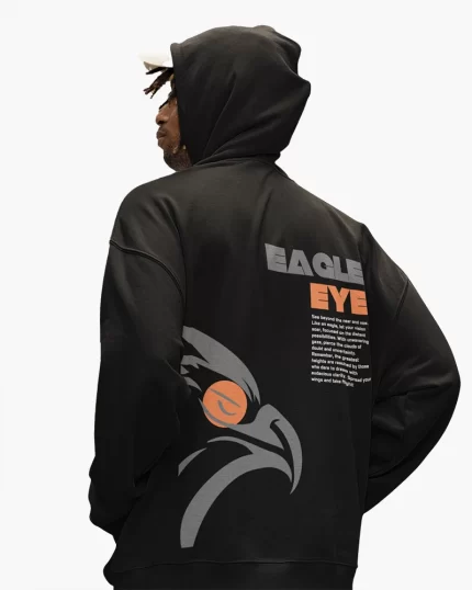 eagle eye unisex oversized hoodie